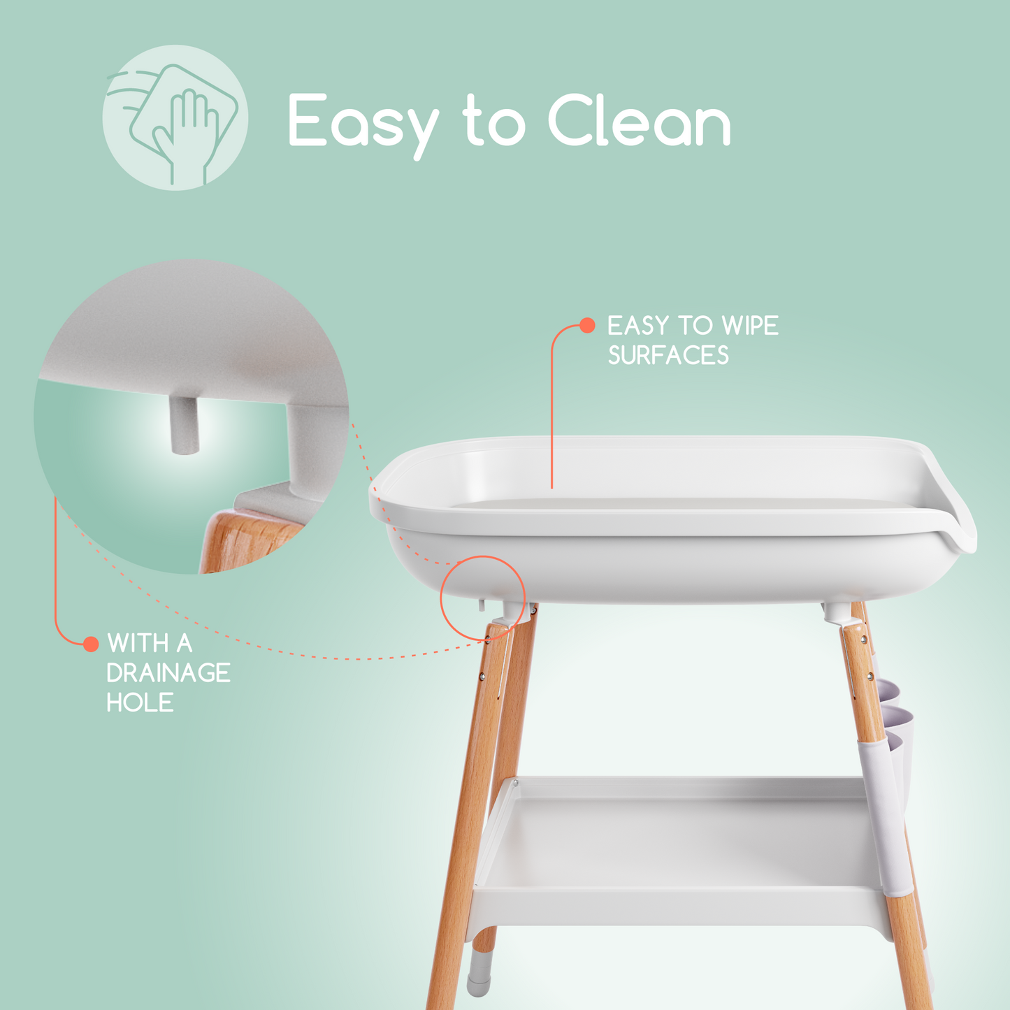 Deluxe Diaper Changing Table