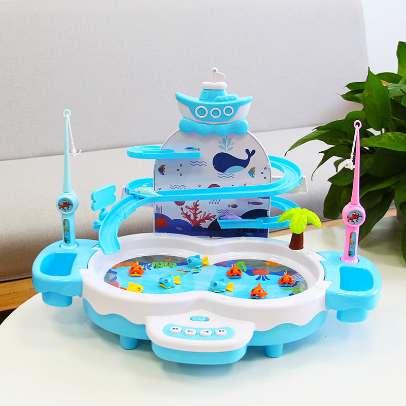 Electric Fishing Toy Set β Musical Educational Puzzle Game