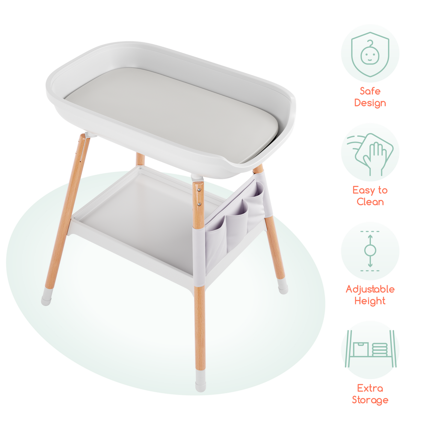 Deluxe Diaper Changing Table