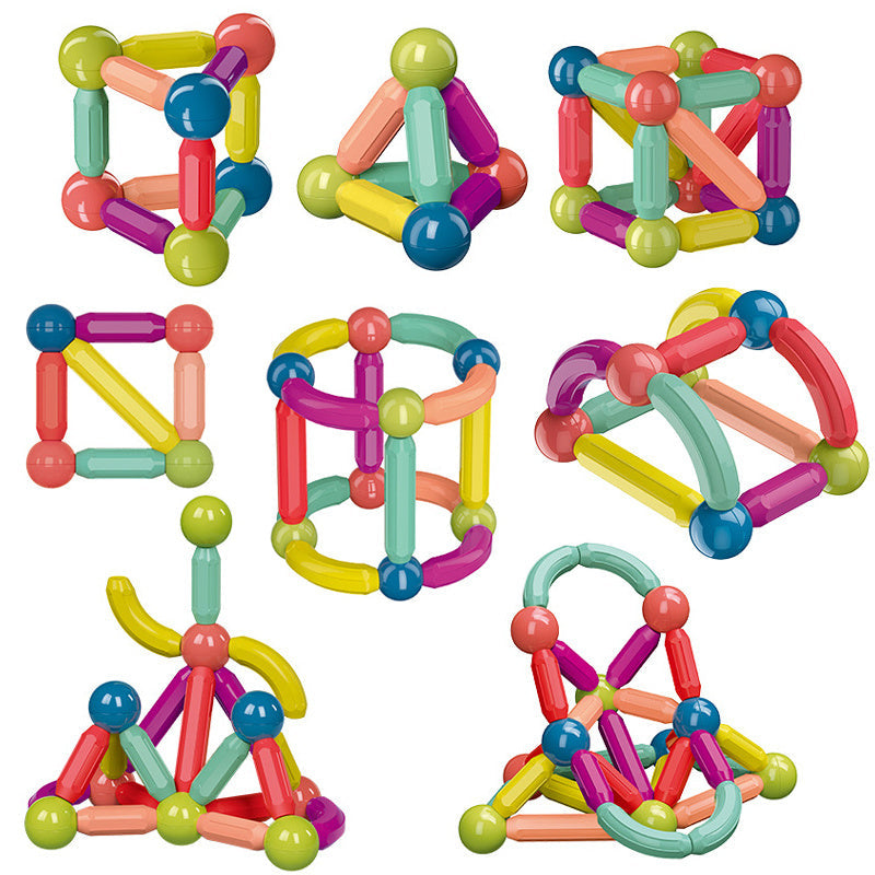Magnetic Building Blocks Toy Set β Educational Fun for Kids