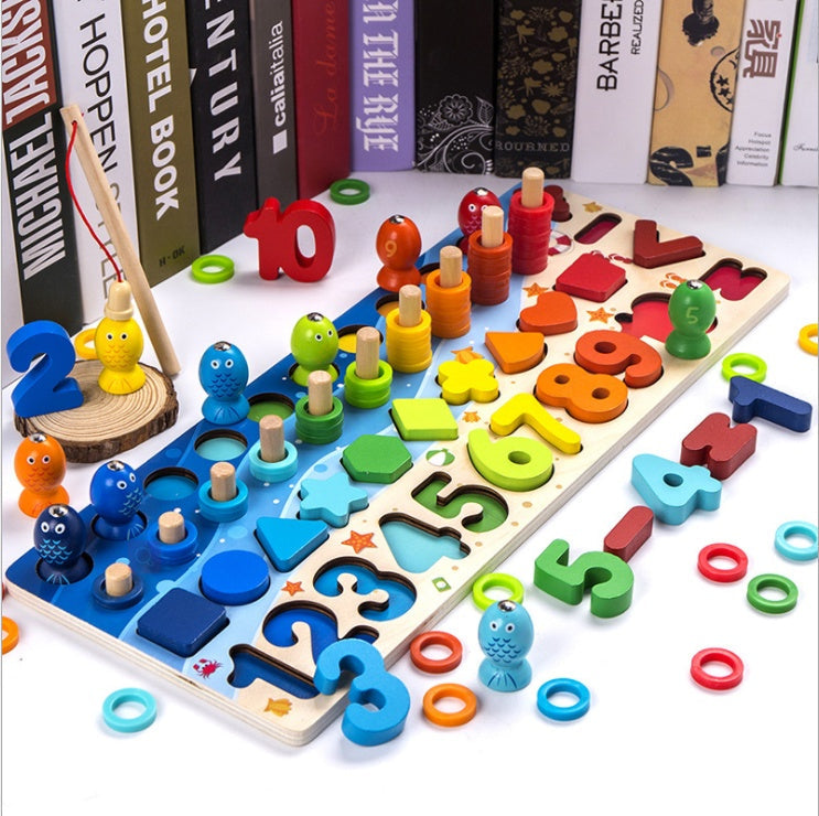 3D Alphabet and Number Puzzle