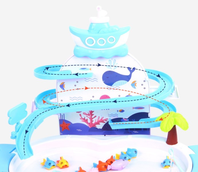 Electric Fishing Toy Set β Musical Educational Puzzle Game