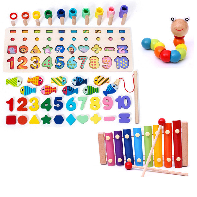 3D Alphabet and Number Puzzle