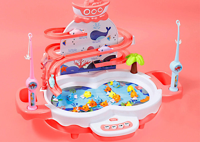 Electric Fishing Toy Set β Musical Educational Puzzle Game