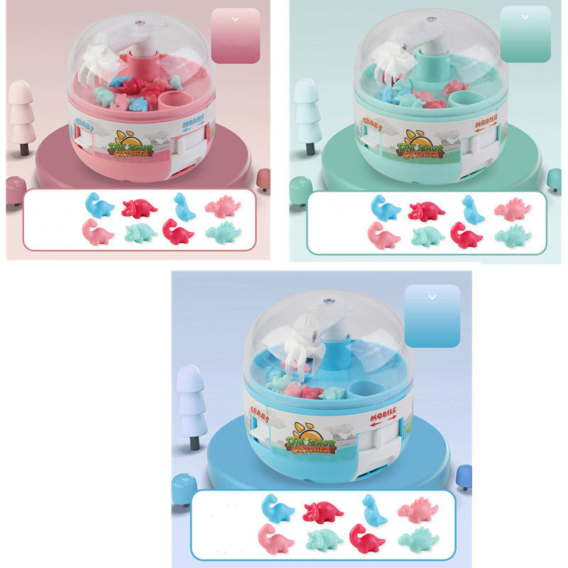 Mini Dinosaur Gashapon Grabbing Machine โ Interactive Capsule Toy for Kids