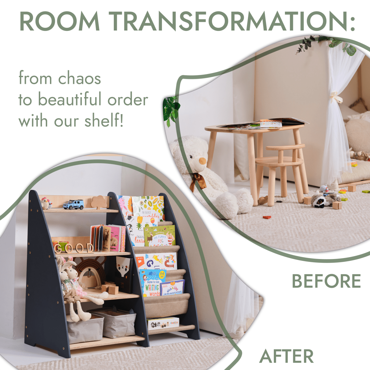 Book/Toy Organizer