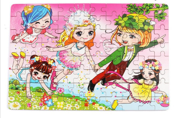 Wooden Animal Puzzle β Educational Jigsaw Toy for Kids