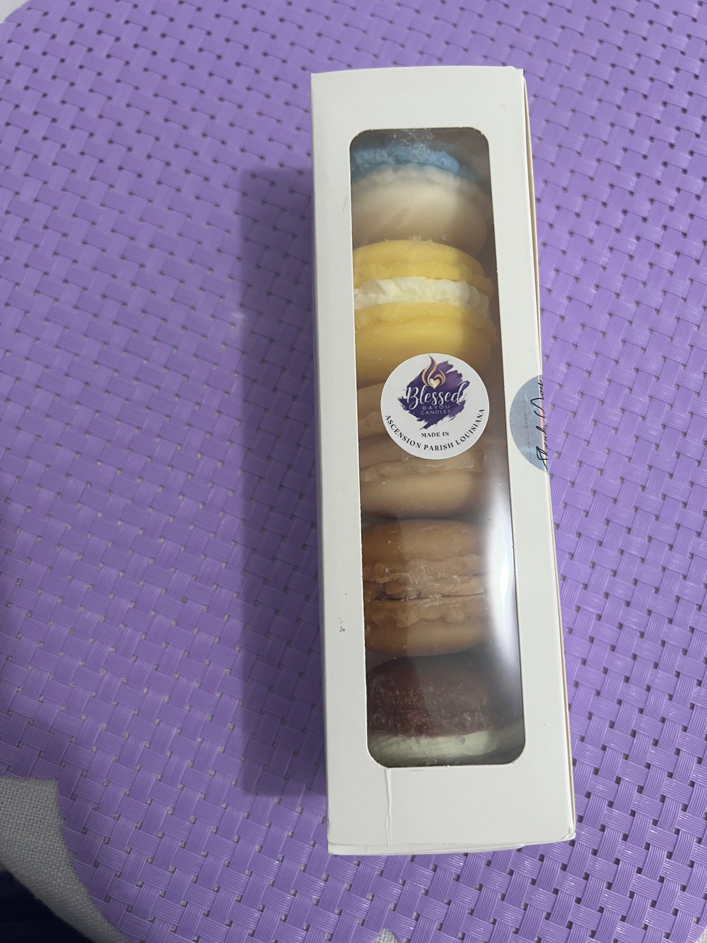 Macaron Candle Sampler Packs