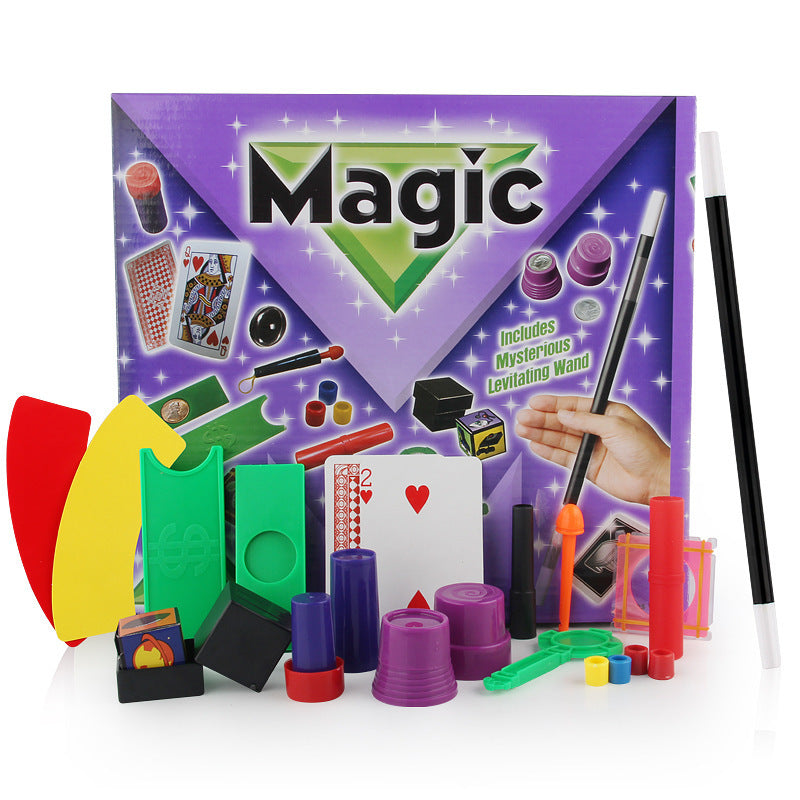 Magic Tricks Set โ Fun Magic Prop Kit for Kids with 45+ Tricks