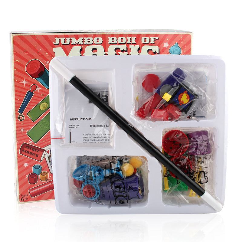 Magic Tricks Set โ Fun Magic Prop Kit for Kids with 45+ Tricks