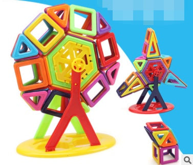 Magnetic Building Blocks Set β Educational Toy for Early Learning and Creativity
