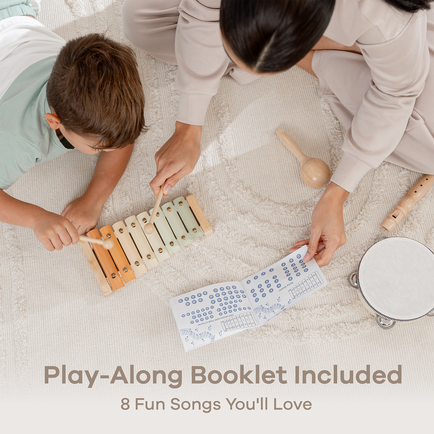 4-Piece Musical Instruments