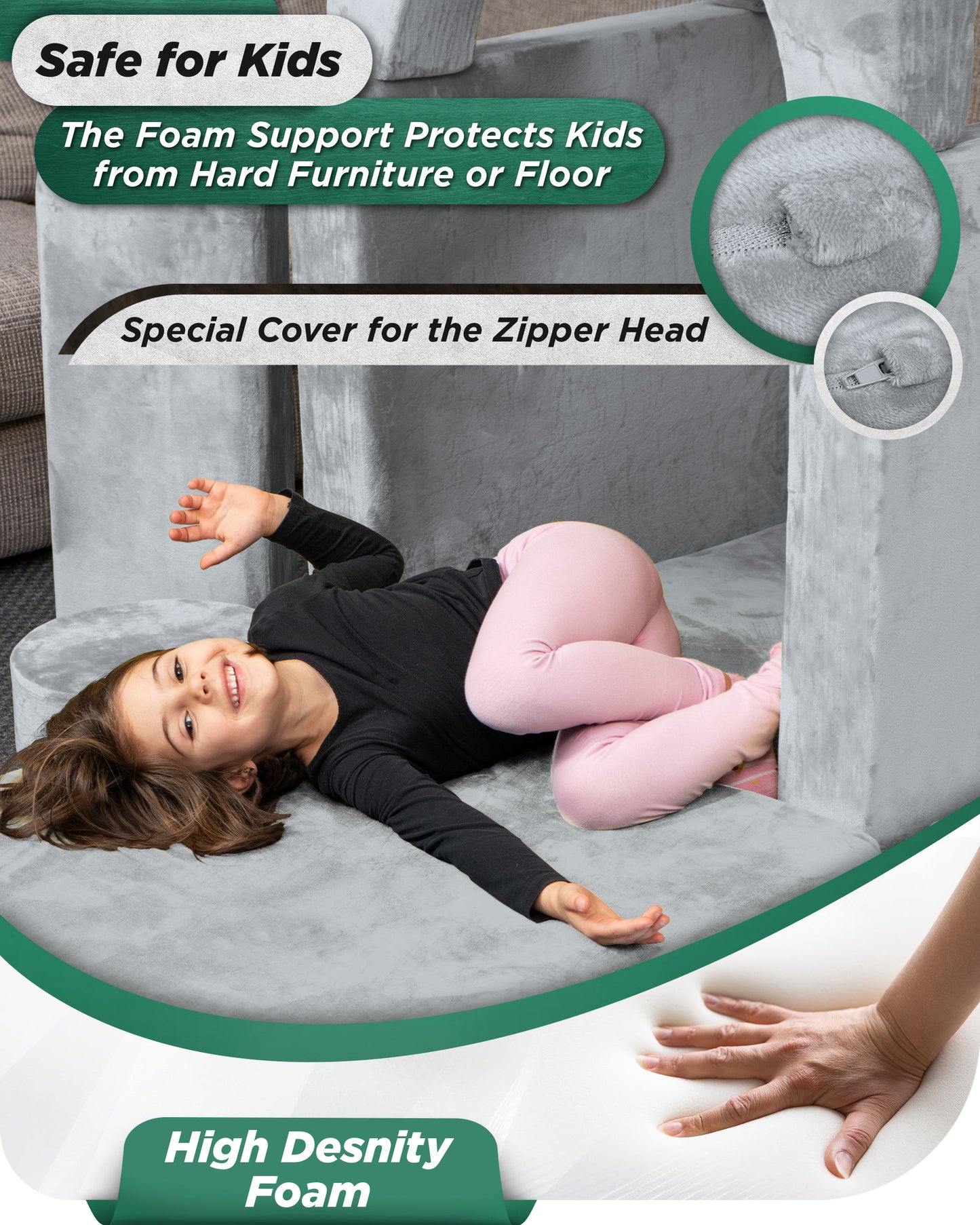 Modular Kids Couch - 11pcs