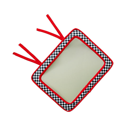 Crib/Car Mirror w/ High Contrast Colors