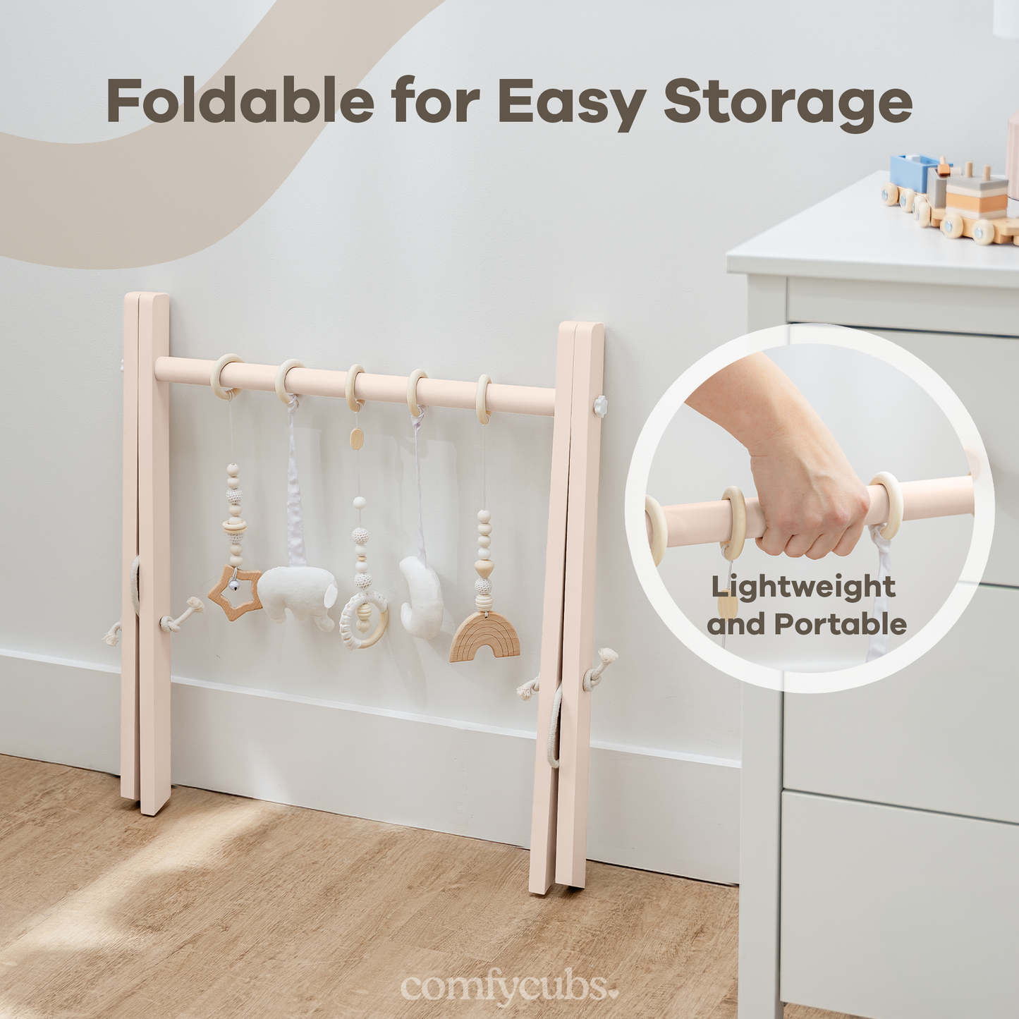 Baby Play Gym - Blush