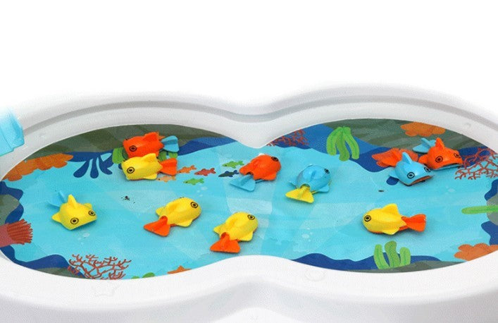 Electric Fishing Toy Set β Musical Educational Puzzle Game