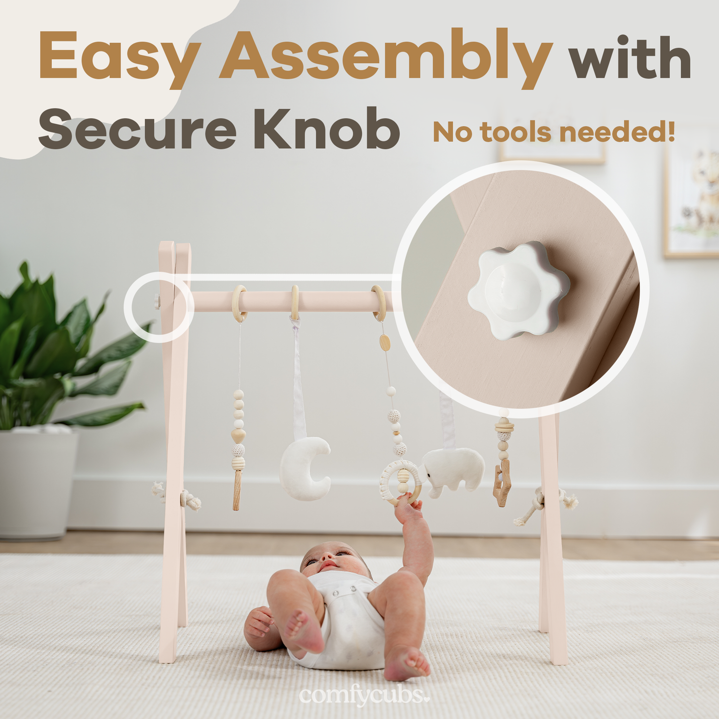Baby Play Gym - Blush