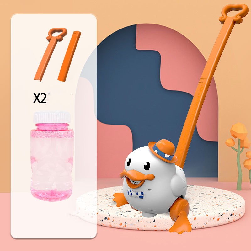 Automatic Bubble Cart Toy with Sound and Light