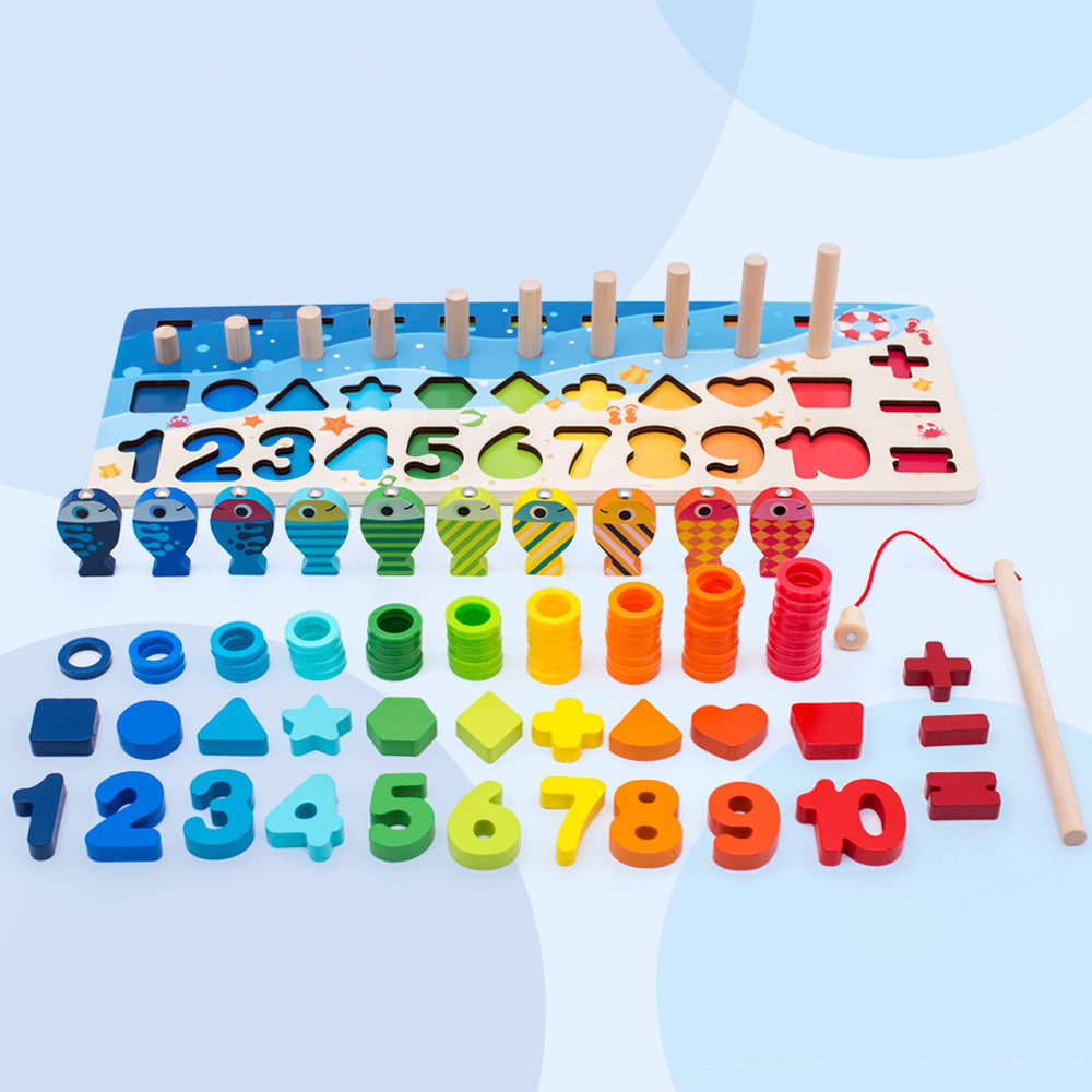 3D Alphabet and Number Puzzle
