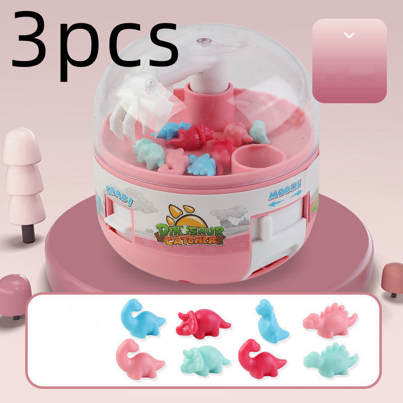 Mini Dinosaur Gashapon Grabbing Machine โ Interactive Capsule Toy for Kids