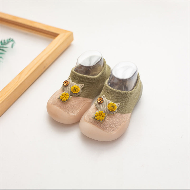 High Quality Children Floor Socks Baby Toddler Socks Footwear Thin Cotton Breathable Non-slip Soft Bottom Waterproof Floor Shoes