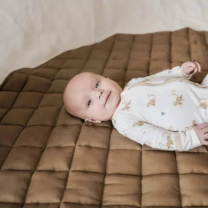 French Linen Baby Playmat