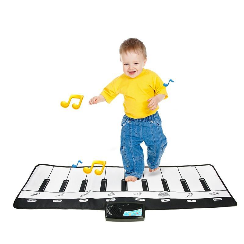 Big Size Music Piano Carpets and Multiple Musical Instruments Sounds Play Mat Educational Toys For Kids