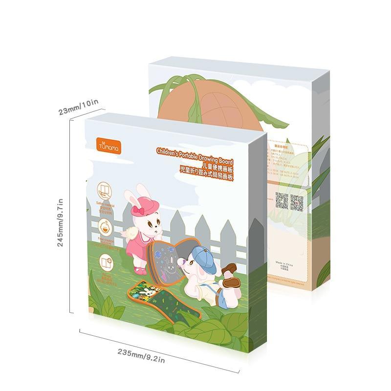 Modern Popular Kids Baby Education Skill Book Drawing Board Book Animal Coloring Book Blackboard Painting For Kids