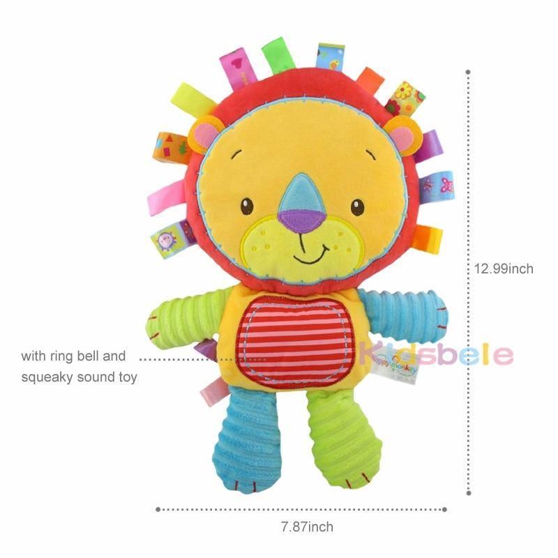 Soft Plush Rattle Toy