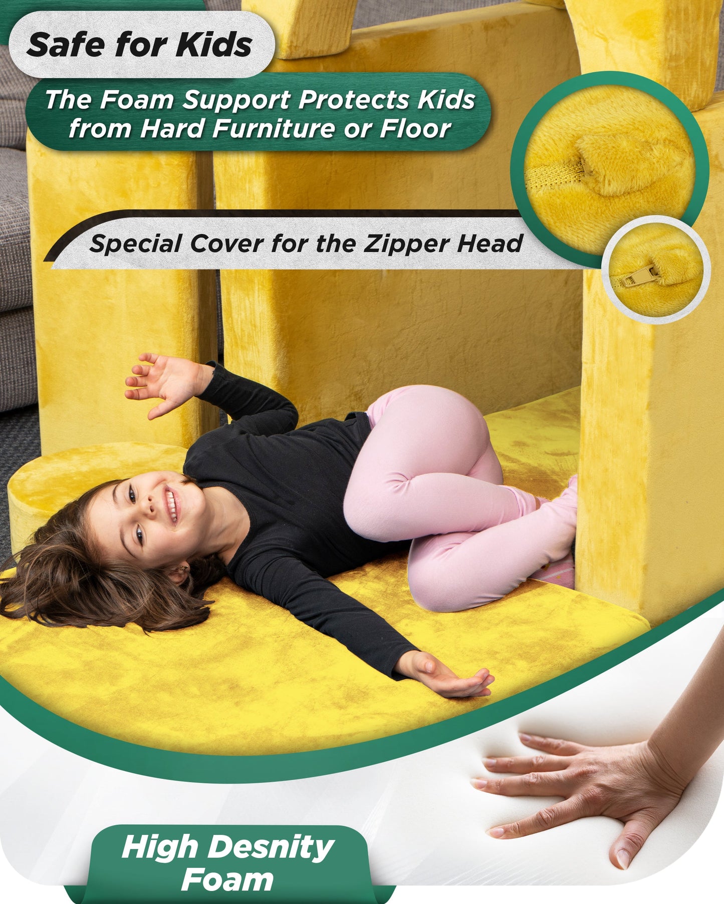 Modular Play Couch - 14pcs