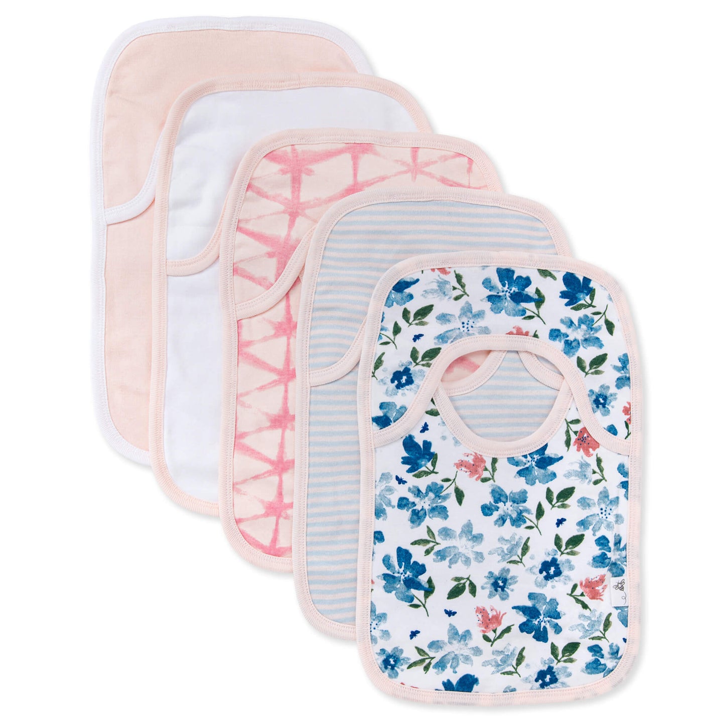 Multi-Pack Organic Cotton Pull-On Bibs