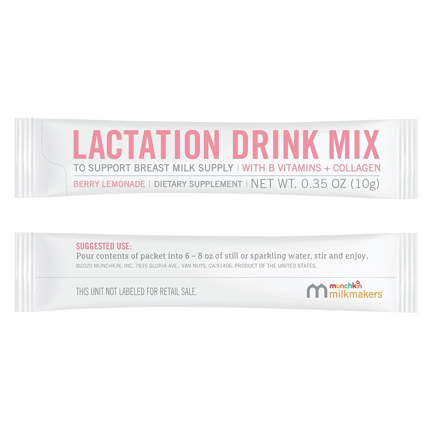 Lactation Berry Lemonade Drink Mix