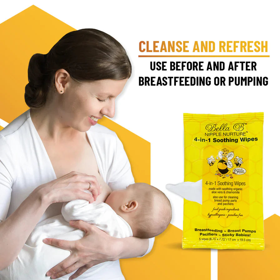 Bella B 4-in-1 Soothing Wipes