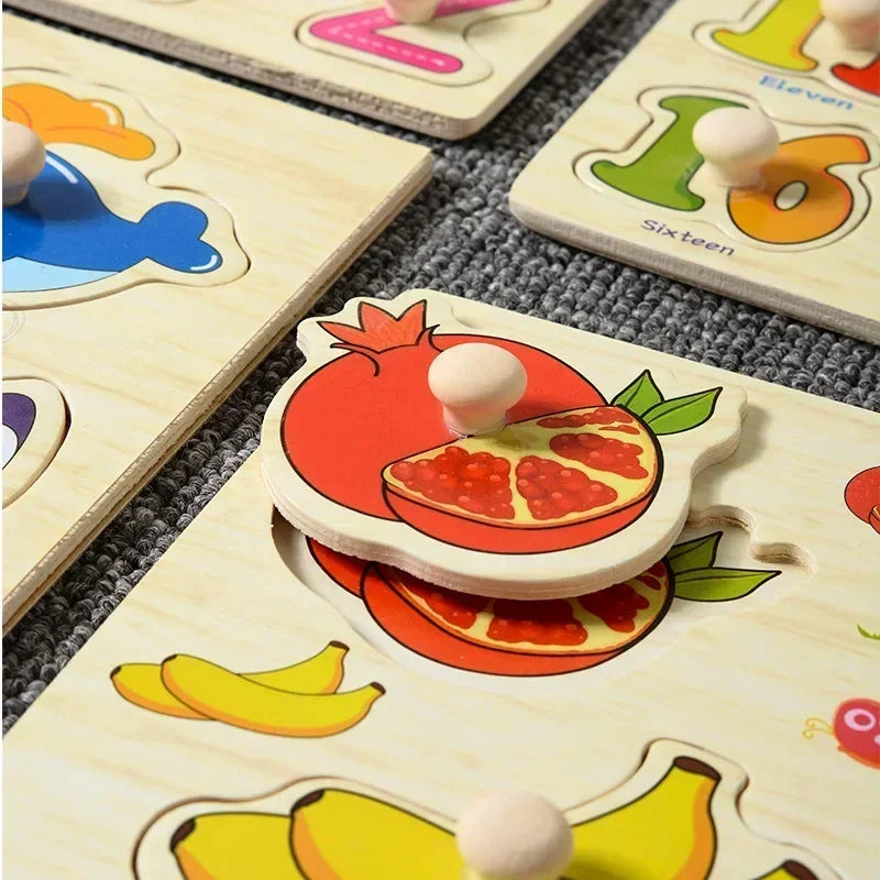 Wooden Educational Puzzles
