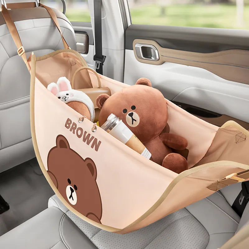 Brown Bear Car Seat Storage-Bag
