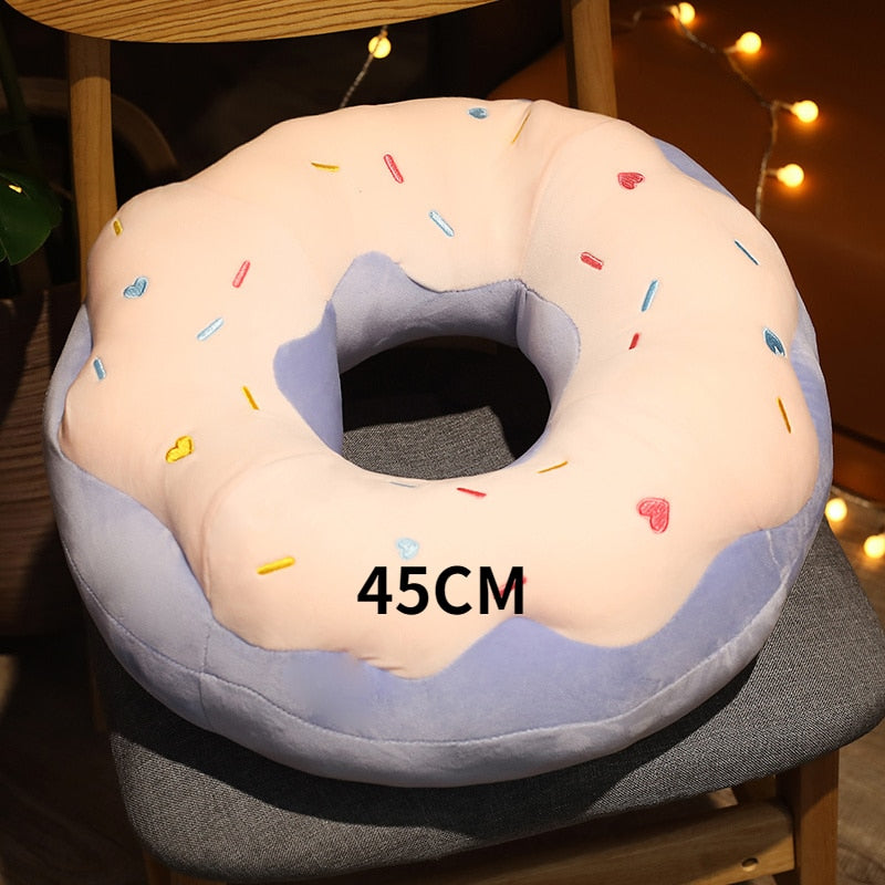 Donut-Shaped Seat-Cushion