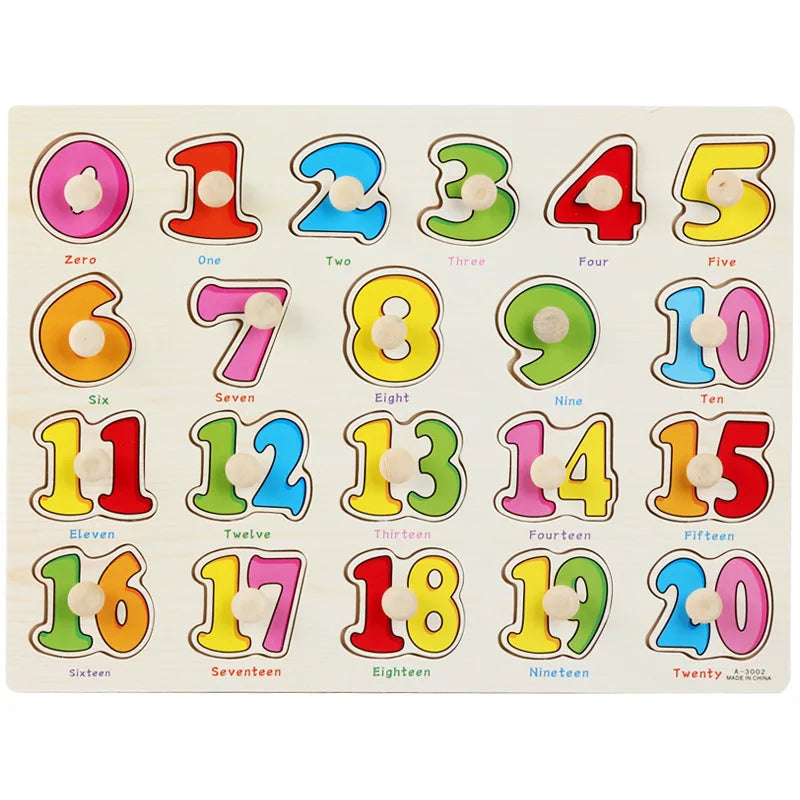 Wooden Educational Puzzles
