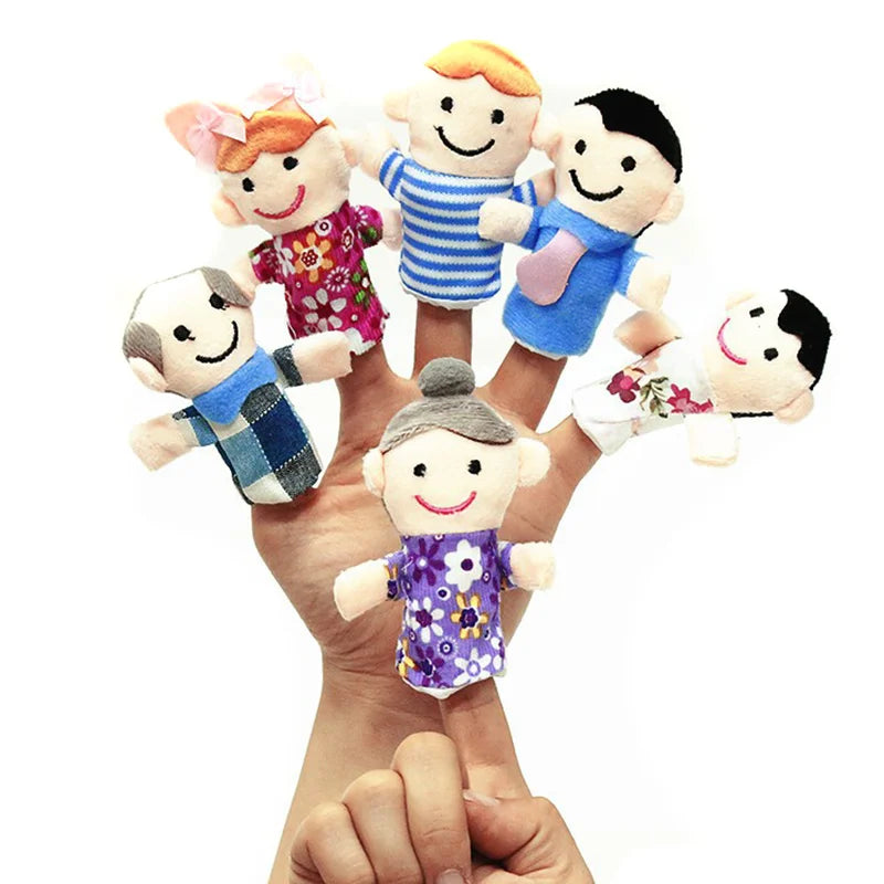 Soft Animal Finger Puppets