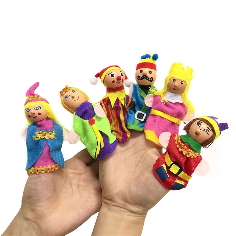 Soft Animal Finger Puppets