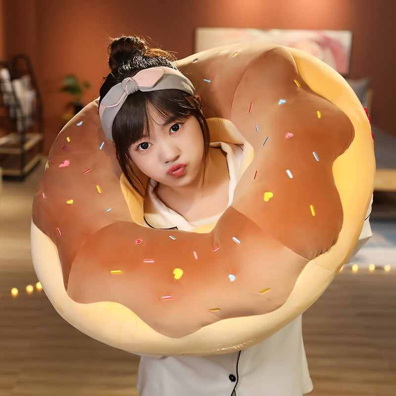 Donut-Shaped Seat-Cushion