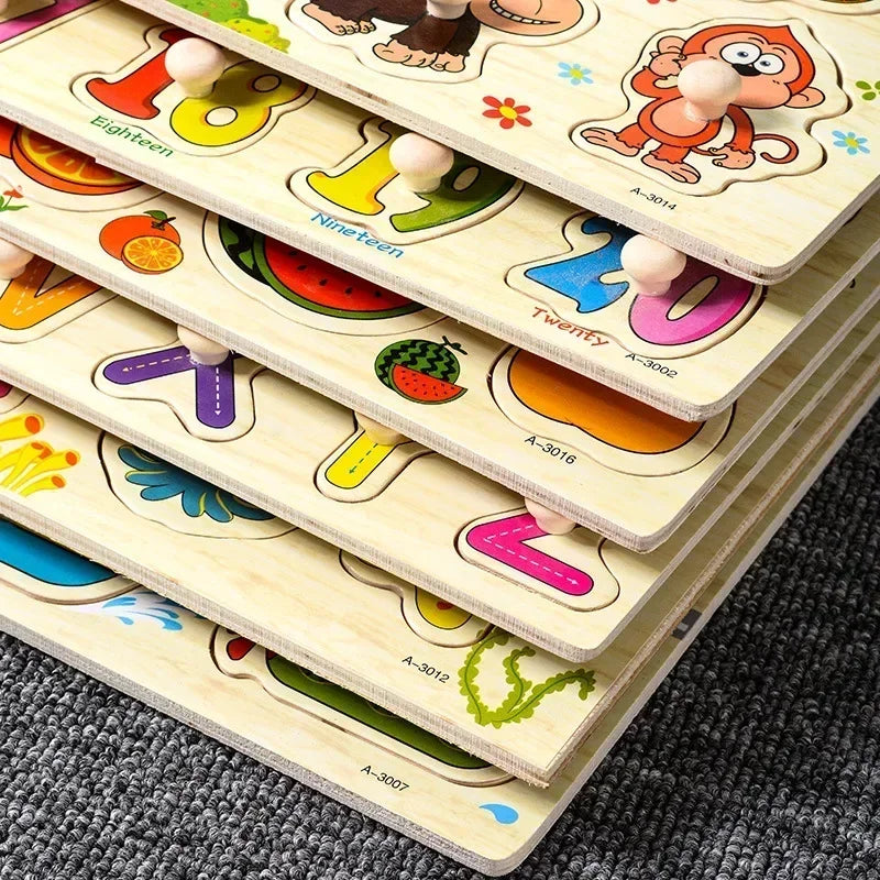 Wooden Educational Puzzles