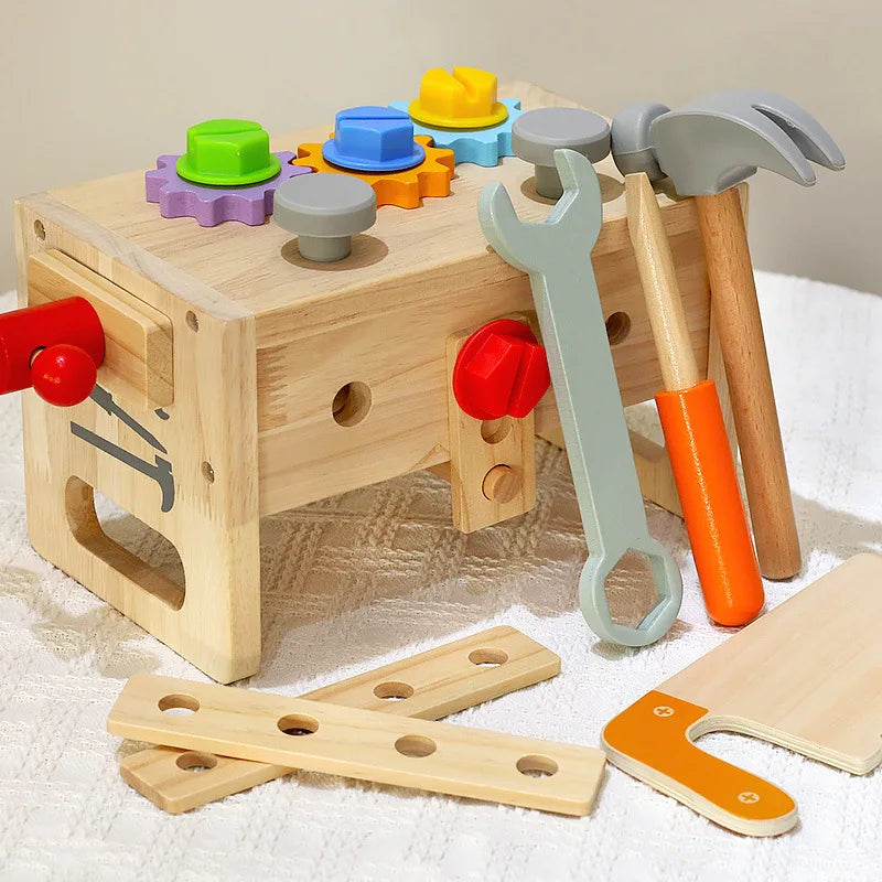 Wooden Toolbox Pretend Play Set
