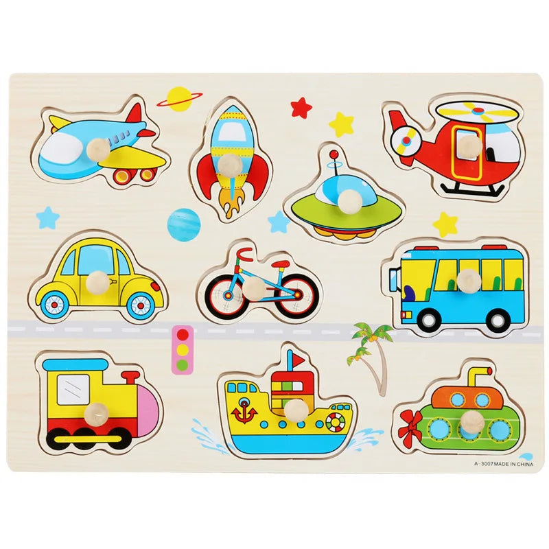 Wooden Educational Puzzles
