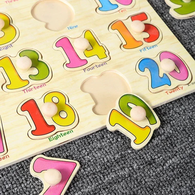 Wooden Educational Puzzles