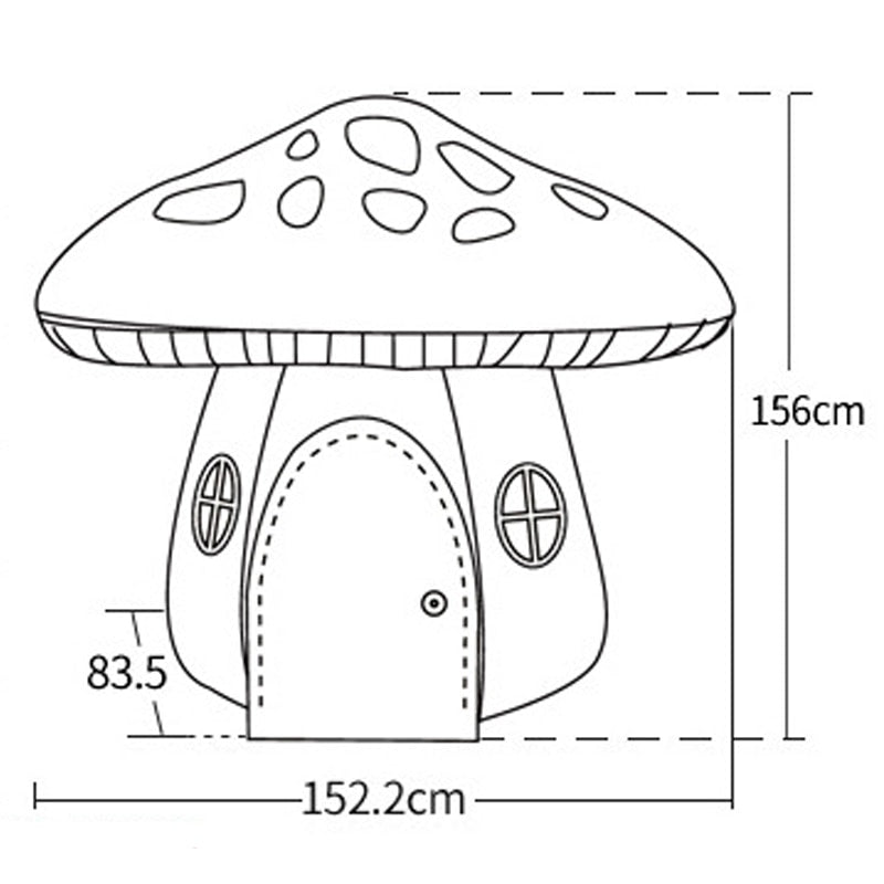 Fairy Tale Mushroom House Tent