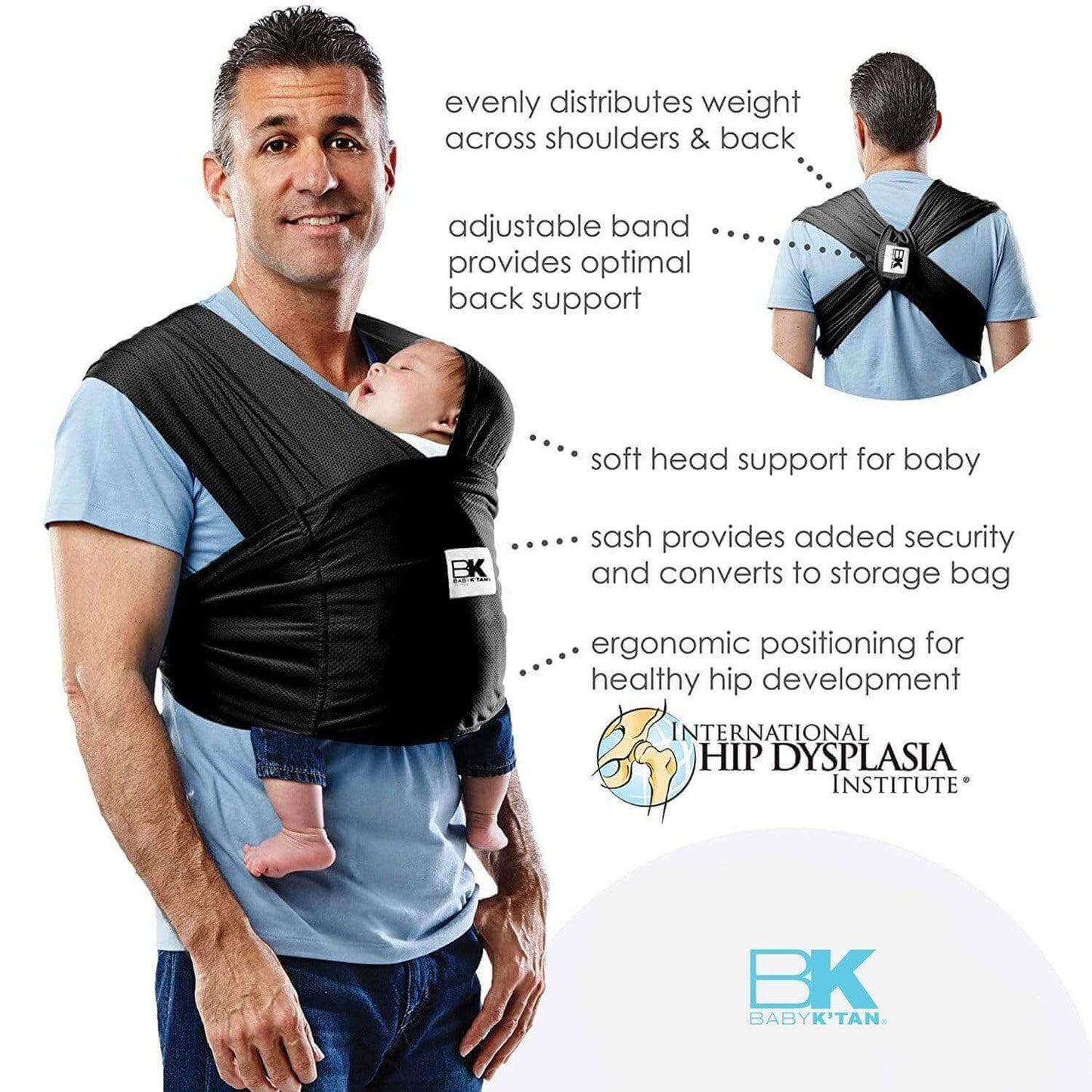 Wrap-Style Baby Carrier