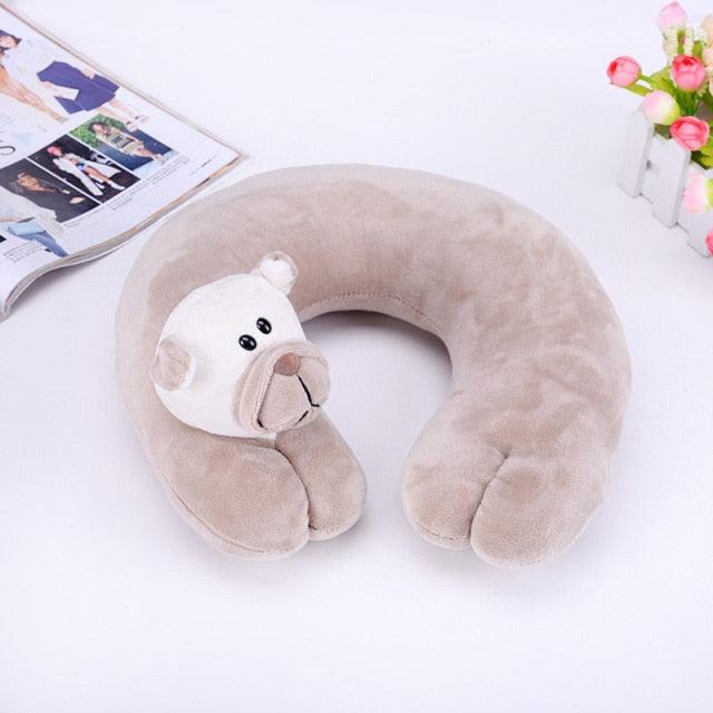 U-shaped Animal Travel Pillow