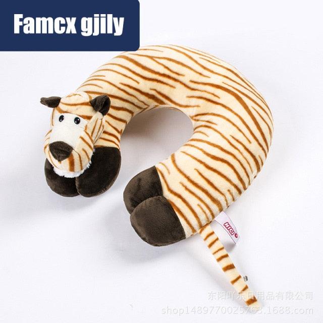 U-shaped Animal Travel Pillow