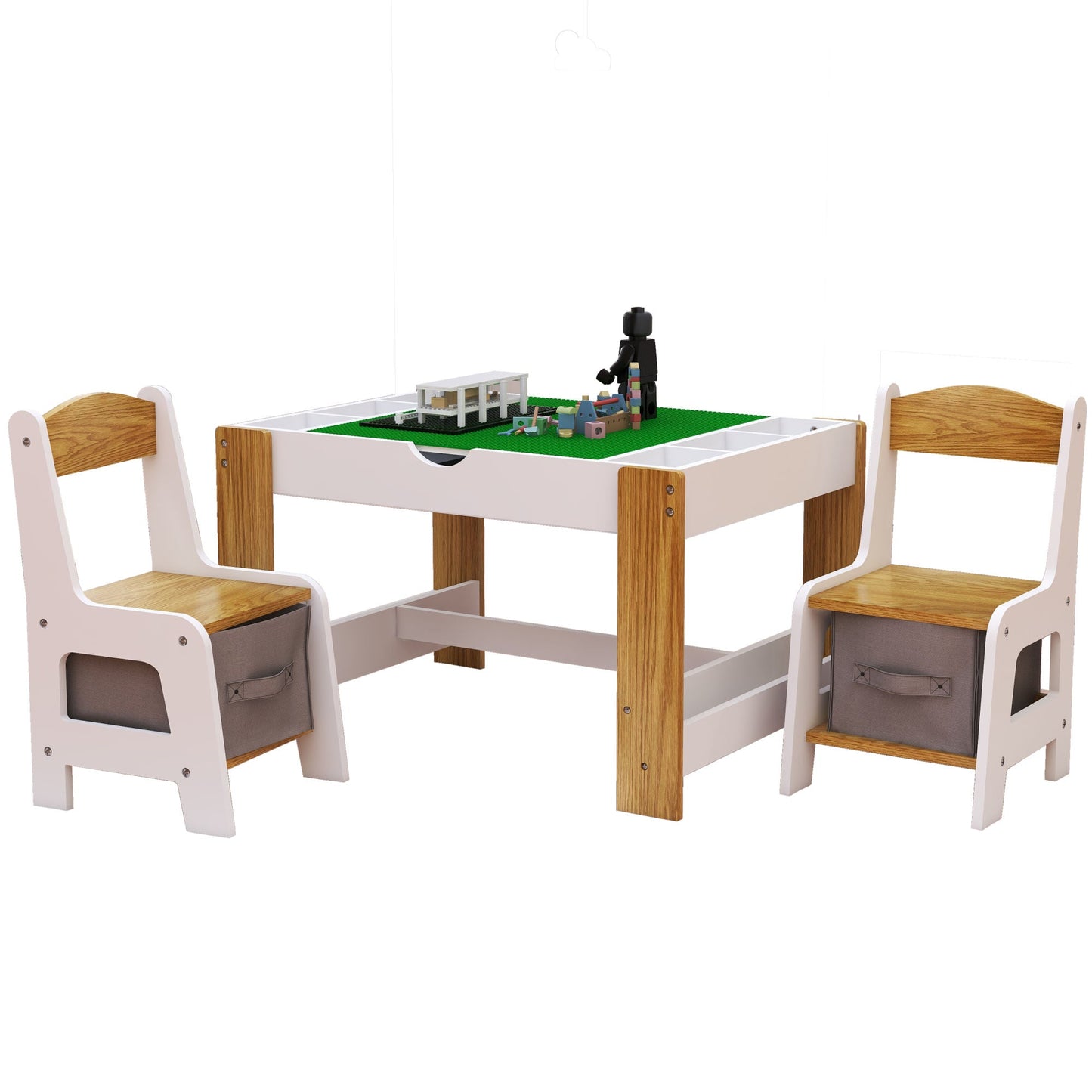 2 in 1 Activity Table and 2 Chair Set