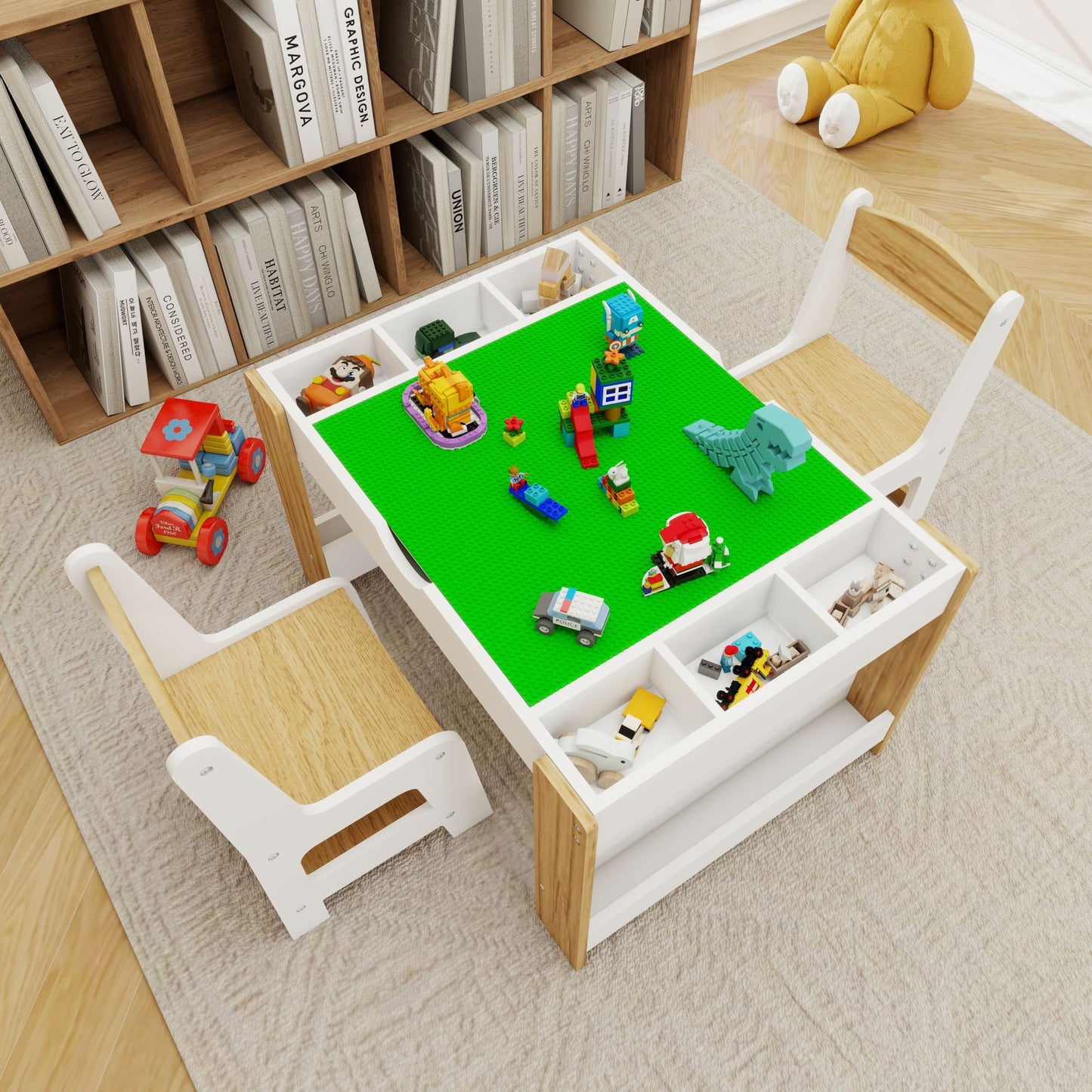 2 in 1 Activity Table and 2 Chair Set